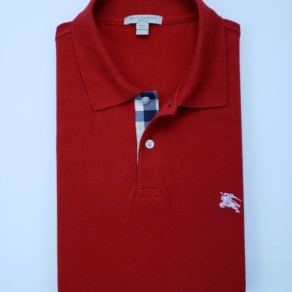 burberry logo polo